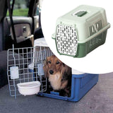 Maxbell Pet Travel Carrier Transport Box Carrying Cat Kennel for Cats Rabbits Kitten Green