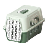 Maxbell Pet Travel Carrier Transport Box Carrying Cat Kennel for Cats Rabbits Kitten Green