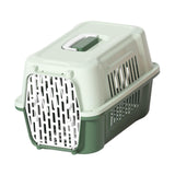 Maxbell Pet Travel Carrier Transport Box Carrying Cat Kennel for Cats Rabbits Kitten Green