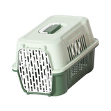 Maxbell Pet Travel Carrier Transport Box Carrying Cat Kennel for Cats Rabbits Kitten Green