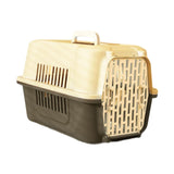 Maxbell Pet Travel Carrier Transport Box Carrying Cat Kennel for Cats Rabbits Kitten Gray