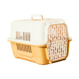 Maxbell Pet Travel Carrier Transport Box Carrying Cat Kennel for Cats Rabbits Kitten Yellow