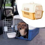 Maxbell Pet Travel Carrier Transport Box Carrying Cat Kennel for Cats Rabbits Kitten Yellow