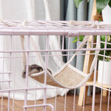 Maxbell Hamster Hammock Sleep Play Resting Pet Cage Accessory for Mouse Rat Squirrel S