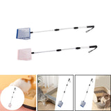 Maxbell Cat Litter Scoops Extendable Cat Litter Scoops for Bunny Pets Supplies Kittens Blue