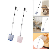 Maxbell Cat Litter Scoops Extendable Cat Litter Scoops for Bunny Pets Supplies Kittens Blue