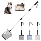 Maxbell Cat Litter Scoops Extendable Cat Litter Scoops for Bunny Pets Supplies Kittens Blue