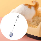 Maxbell Cat Litter Scoops Extendable Cat Litter Scoops for Bunny Pets Supplies Kittens Blue