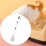 Maxbell Cat Litter Scoops Extendable Cat Litter Scoops for Bunny Pets Supplies Kittens Pink