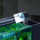 Maxbell Automatic Fish Feeder Newts Adjustable Self Feed Portable Vacation Feeder blue