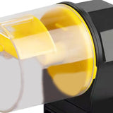 Maxbell Automatic Fish Feeder Newts Adjustable Self Feed Portable Vacation Feeder yellow