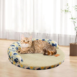 Maxbell Summer Cooling Dog Bed Summer Pet Mat Cooling Pets Nest for Dogs Puppy Kitten L and Green