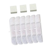 Maxbell 6 Pieces Cat Water Fountain Filters Replacable Portable Water Feeder Filters