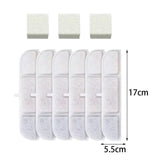 Maxbell 6 Pieces Cat Water Fountain Filters Replacable Portable Water Feeder Filters