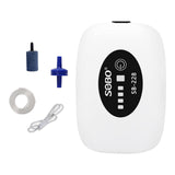 Maxbell Aquarium Air Pump Portable Powerful Air Pump for Moving Hydroponics Fish Tank 1 Outlet