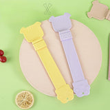 Maxbell Cat Strip Squeeze Spoon Portable Cat Stripe Snack Squeezer for Snack Feeding yellow