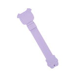 Maxbell Cat Strip Squeeze Spoon Portable Cat Stripe Snack Squeezer for Snack Feeding purple