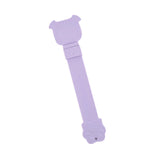 Maxbell Cat Strip Squeeze Spoon Portable Cat Stripe Snack Squeezer for Snack Feeding purple