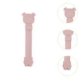 Maxbell Cat Strip Squeeze Spoon Portable Cat Stripe Snack Squeezer for Snack Feeding pink