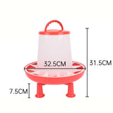 Maxbell Poultry Feeder Automatic Feeding Bowl Chicken Feeder for Birds Pigeons Quail