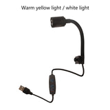 Maxbell Fish Tank Underwater Spotlight 360° Rotation Multipurpose LED Aquarium Light Warm Yellow