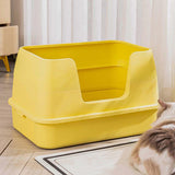 Maxbell Cat Litter Box Portable Cat Sand Basin Pet Supplies Open Top Cat Litter Tray