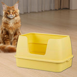 Maxbell Cat Litter Box Portable Cat Sand Basin Pet Supplies Open Top Cat Litter Tray