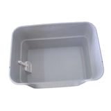 Maxbell Cat Litter Box Cats Sand Basin Cat Sand Box Easy to Clean Jumbo Litter Box