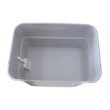 Maxbell Cat Litter Box Cats Sand Basin Cat Sand Box Easy to Clean Jumbo Litter Box