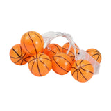 Maxbell Sports Ball Theme Lights Practical String Light for Backyard Walkway Birthday Basketball