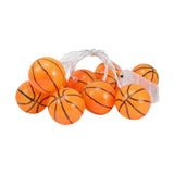 Maxbell Sports Ball Theme Lights Practical String Light for Backyard Walkway Birthday Basketball