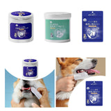 Maxbell Dogs Oral Cleaning Wipe Dog Mouth Odor Wipe for Pet Supplies Kitten Puppy 40 Sheet in Box