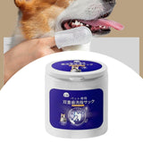 Maxbell Dogs Oral Cleaning Wipe Dog Mouth Odor Wipe for Pet Supplies Kitten Puppy 40 Sheet in Box