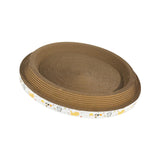 Maxbell Corrugated Paper Scratcher Bed Furniture Protector Training Round Shaped S