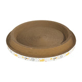 Maxbell Corrugated Paper Scratcher Bed Furniture Protector Training Round Shaped S