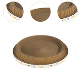 Maxbell Corrugated Paper Scratcher Bed Furniture Protector Training Round Shaped L