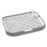 Maxbell Dog Toilet Reusable Dog Potty Tray Toilet for Other Pets Puppy Small Animals Gray