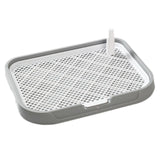 Maxbell Dog Toilet Reusable Dog Potty Tray Toilet for Other Pets Puppy Small Animals Gray
