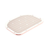 Maxbell Cat Litter Mat Wear Resistant Scratch Resistant Cat Litter Trapping Strainer Pink