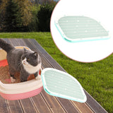 Maxbell Cat Litter Mat Wear Resistant Scratch Resistant Cat Litter Trapping Strainer Green