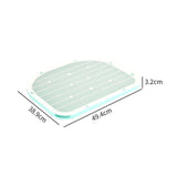 Maxbell Cat Litter Mat Wear Resistant Scratch Resistant Cat Litter Trapping Strainer Green