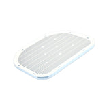 Maxbell Cat Litter Mat Wear Resistant Scratch Resistant Cat Litter Trapping Strainer Blue