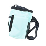 Maxbell Pet Dogs Treat Pouch Drawstring Bag Snack Storage Carrier Holder for Jogging green