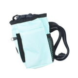Maxbell Pet Dogs Treat Pouch Drawstring Bag Snack Storage Carrier Holder for Jogging green