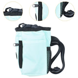 Maxbell Pet Dogs Treat Pouch Drawstring Bag Snack Storage Carrier Holder for Jogging green