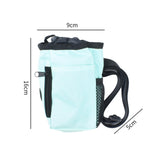 Maxbell Pet Dogs Treat Pouch Drawstring Bag Snack Storage Carrier Holder for Jogging green