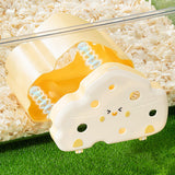 Maxbell Hamster Hideout Cage Habitat Decor Funny Shelter for Pet Gifts Lemmings Rats