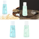 Maxbell Hamster Water Bottle Comfortable Portable Bottle for Squirrel Parrots Gerbil blue