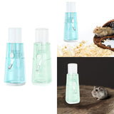 Maxbell Hamster Water Bottle Comfortable Portable Bottle for Squirrel Parrots Gerbil blue