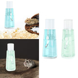 Maxbell Hamster Water Bottle Comfortable Portable Bottle for Squirrel Parrots Gerbil blue